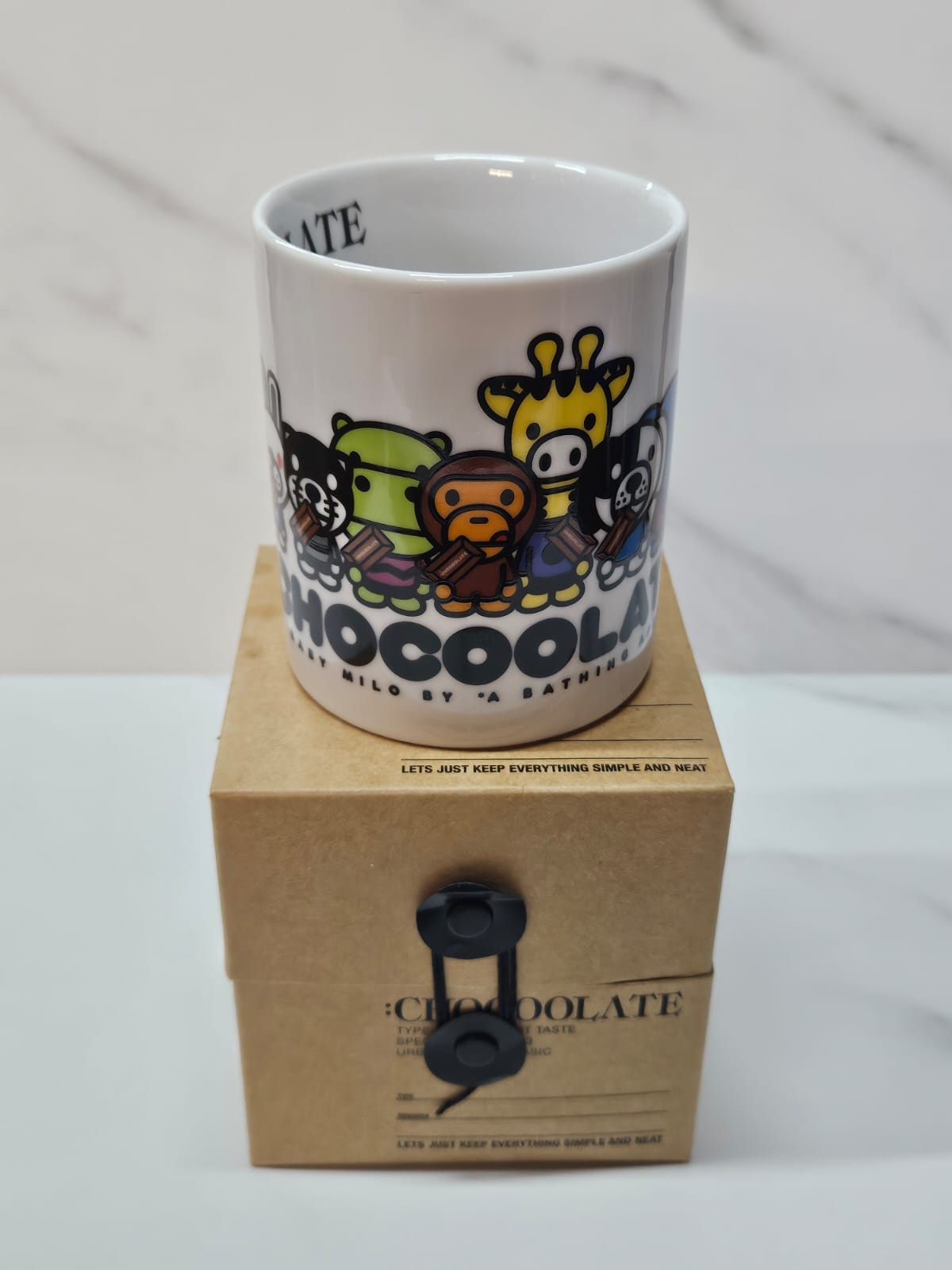 A Bathing Ape - Chocoolate x Baby Milo Friends crossover 杯