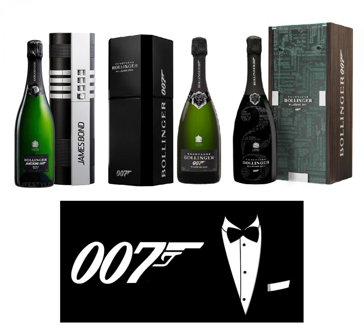 Bollinger Champagne James Bond 007 Rare Collection Special Gift Box