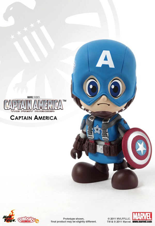 Hot Toys Cosbaby 舊版 Captain America