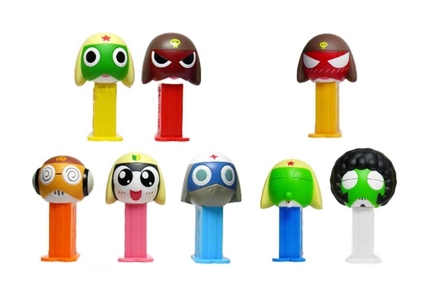 絕版 Keroro 軍曹小隊 皮禮士糖 Pez Set