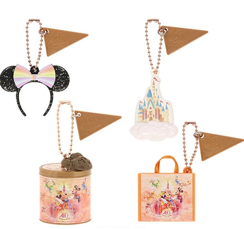 東京迪士尼樂園40週年扭蛋一套